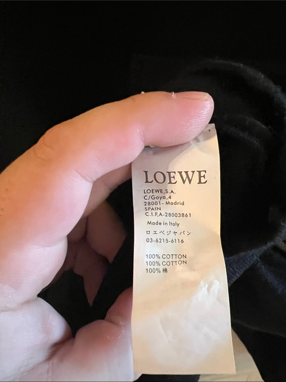 Loewe Sweater or Sweatshirt - Giant Pocket - Picture 5 of 5